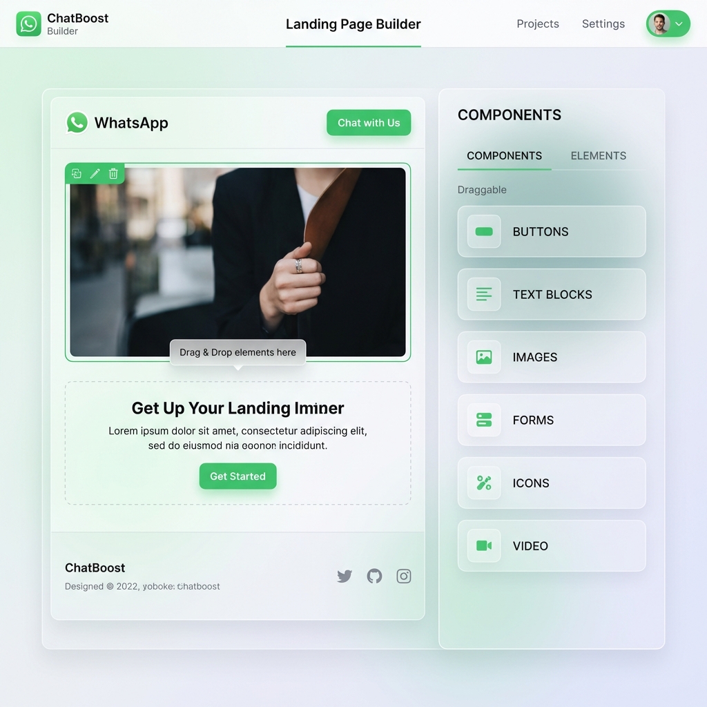 Page Builder Interface